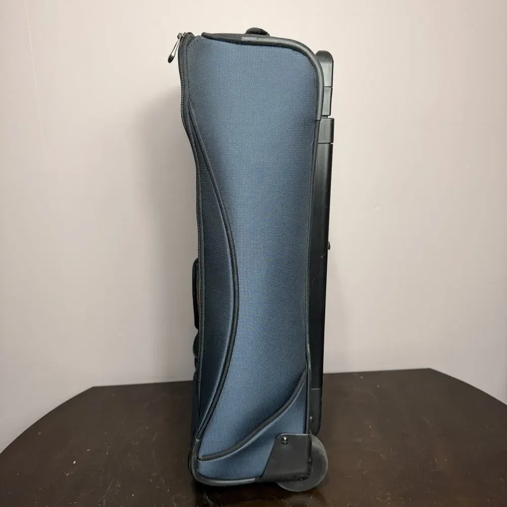 Briggs & Riley Transcend 23” Upright Rolling Duffle Luggage Blue TDUD526 $399